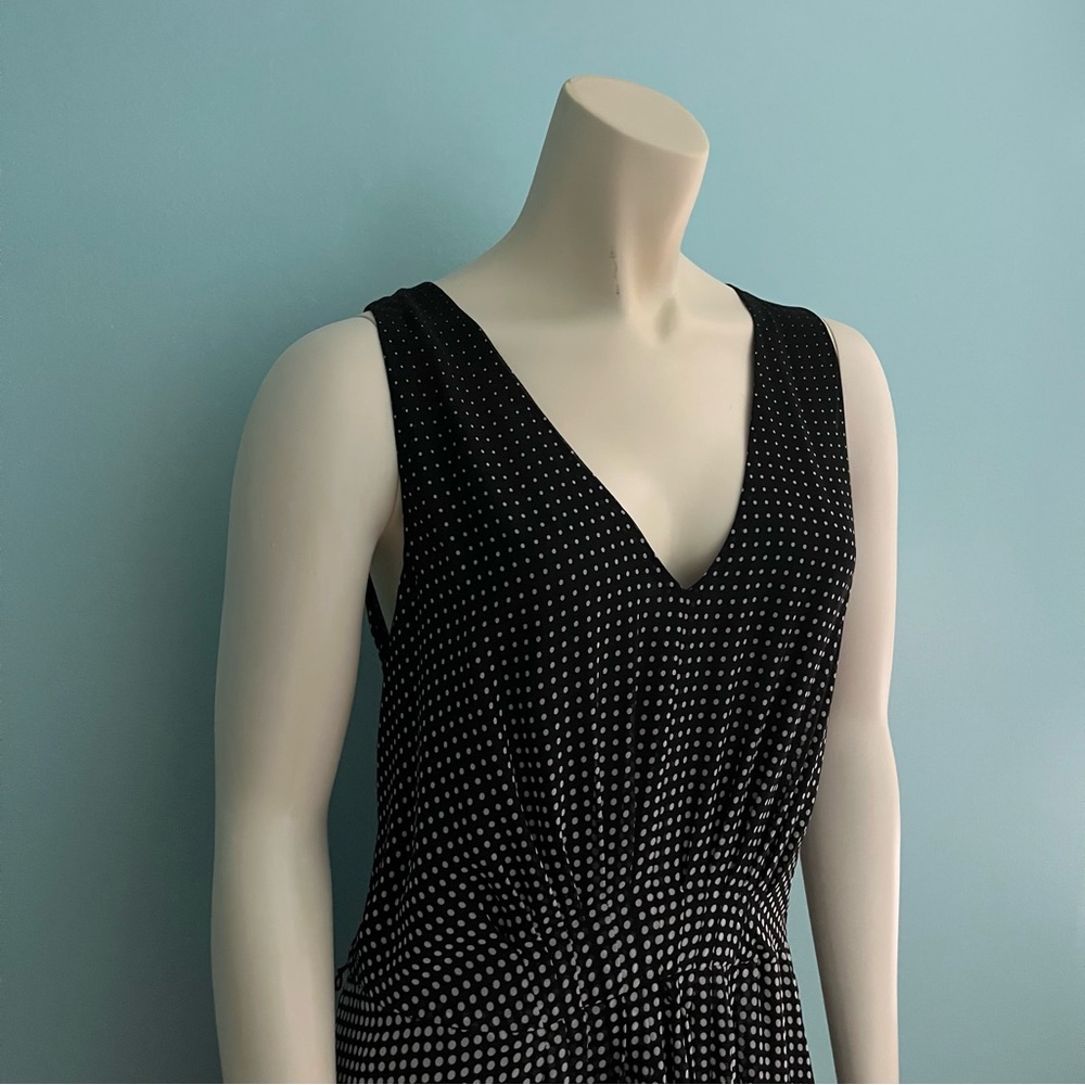 Anne Klein Maxi Polka Dot Dress, women’s size 12